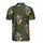 Mardi Gras Mask Saxophone Design: Purple Green Yellow Feather Bead Diamond Confetti Men's Polo Shirt (Lightweight) - 3