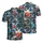 Bowler's Bowling Pin Ball Traditional White Red Stripe Glowing Silver Neon Wave Pattern Men's Polo Shirt (Lightweight) - W0r9MEzC_-