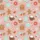 Women's Cozy Muted Pink Gingerbread Sleep Set: Festive Cookie, Holly & Candy Cane Print Satin Pajamas Set - 9