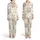 Bridesmaid Satin Pajamas: Champagne Flute & Rose Pattern – Bridal Sleep Set Satin Pajamas Set - 1
