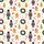 Nutcracker Gingerbread Wreath Christmas Repeating Pattern: Candy Cane Candle Golden Tree Satin Pajamas Set - 9