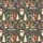 Christmas Santa Deer Cabin Sleigh Pine Snowflakes Nashville TN EST 2024 Text Pattern Satin Pajamas Set - 9