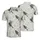 Blackbird Botanical Engraving Pattern: Fine Foliage & Berries Cream Sporty Design Men's Polo Shirt (Lightweight) - iYUv-y9exk