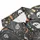 Jack-O-Lantern Haunted House Witch Ghost Skull Bat Spooky Tree Seamless Textile Pattern Men's Polo Shirt (Lightweight) - 4