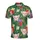 Tropical Pig Lover Seamless Light Pink Baby Pigs Flower Foliage Polo Pattern Men's Polo Shirt (Lightweight) - 2