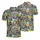 Urban DJ Gorillas, 80s 90s Music Scene, Geometric Mosaic Sporty Sublimation Print Men's Polo Shirt (Lightweight) - 1
