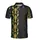 Crayfish Motif Repeating Vertical Columns Multi-Color Etched Detailed Aquatic Pattern Men's Polo Shirt (Lightweight) - 2
