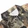 Sasquatch Woodland Black Pine Deciduous Forest Landscape Sepia Tan Olive Orange Textile Men's Polo Shirt (Lightweight) - 4
