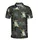 Mardi Gras Pelican Crown, Fleur-de-Lis & Feathered Hat Design: Gold Mosaic Accents Men's Polo Shirt (Lightweight) - 2
