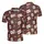 Ace Spades Diamond Card Leaf Flower Black Star Dot Seamless Sporty Textile Print Men's Polo Shirt (Lightweight) - cgqVpusZp-