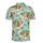 Polynesian Hula Women Ukulele Players Palm Beach Waterscape Seamless Print Men's Polo Shirt (Lightweight) - 5T5kW30dpw