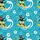 Surfing Black Cat & Ocean Wave Pattern with Hibiscus Flowers, Tropical Fish Men's Polo Shirt (Lightweight) - 5