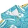 Surfing Black Cat & Ocean Wave Pattern with Hibiscus Flowers, Tropical Fish Men's Polo Shirt (Lightweight) - 4