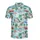 Schnauzer Dogs Tropical Beach Surf Van Umbrellas Palm Trees Sailboats Design Men's Polo Shirt (Lightweight) - 2