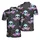 Alien Planet Light Blue Alien Heads Purple Planets Detailed Galaxy Edge-to-Edge Polo Men's Polo Shirt (Lightweight) - sPwSZ0Oy_w