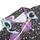Alien Planet Light Blue Alien Heads Purple Planets Detailed Galaxy Edge-to-Edge Polo Men's Polo Shirt (Lightweight) - wR9nusJdV4