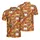 Thanksgiving Chef Pilgrim Turkey Pie Design, Autumn Maple Oak Leaves Sporty Print Men's Polo Shirt (Lightweight) - 1