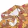 Thanksgiving Chef Pilgrim Turkey Pie Design, Autumn Maple Oak Leaves Sporty Print Men's Polo Shirt (Lightweight) - 4