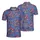 Gaming Enthusiast Seamless Controller Mosaic D-Pad Joystick Geometric Pattern Men's Polo Shirt (Lightweight) - 1