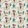 Cowboy American Flag Horse Polo: Desert Cactus, Mesas & Trails Seamless Pattern Men's Polo Shirt (Lightweight) - 5