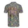 Mardi Gras Dancing Bigfoot Gorilla Jester Hat Mask Musical Instrument Fabric Print Men's Polo Shirt (Lightweight) - 3