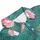 Baseball Enthusiast Flaming Baseball Glowing Streak Hibiscus Palm Frond Mosaic Design Men's Polo Shirt (Lightweight) - 4