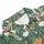 Red-Capped & Slender Beige Mushrooms, Blue Gills, Dark Green Fern Seamless Fabric Pattern Men's Polo Shirt (Lightweight) - 4