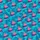 Pink Flamingo Sunglasses, Purple Surfboard Blue Wave, Teal Mosaic Edge-to-Edge Pattern Men's Polo Shirt (Lightweight) - 5