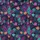 Stylized Roosters Retro Sunglasses Magenta Comb Tropical Hibiscus Polo Pattern Men's Polo Shirt (Lightweight) - 5