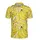 Bright Yellow Ripe Bananas Golden Naturalistic Fruit Forms Seamless Interlocking Peel Detail Men's Polo Shirt (Lightweight) - 3fDFnyi4Tl