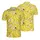 Bright Yellow Ripe Bananas Golden Naturalistic Fruit Forms Seamless Interlocking Peel Detail Men's Polo Shirt (Lightweight) - auFnXAxjUL