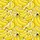 Bright Yellow Ripe Bananas Golden Naturalistic Fruit Forms Seamless Interlocking Peel Detail Men's Polo Shirt (Lightweight) - 5