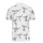 Hummingbird Enthusiast Intricate Ink Dynamic Flight Black White Piqué Seamless Pattern Men's Polo Shirt (Lightweight) - 3