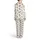 Bulldog Lover Pajamas: Playful Fawn Cartoon Dog All-Over Print Cozy Sleep Set Satin Pajamas Set - 3