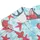 Red Lobster Dark Grey Anchor Starfish Pattern Faded Grey-Blue Stars Light Blue Distressed Textile Men's Polo Shirt (Lightweight) - K54YN9Uey-