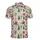 Cowboy Santa Reindeer Lasso Steer Pine Cactus Poinsettia Fabric Pattern Men's Polo Shirt (Lightweight) - 2