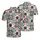 Bowling Fan: Black Ball White Pin Strike Motion Mosaic Print – Sporty Sublimation Fabric Art Men's Polo Shirt (Lightweight) - 07RkMwTXpr