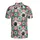 Bowling Fan: Black Ball White Pin Strike Motion Mosaic Print – Sporty Sublimation Fabric Art Men's Polo Shirt (Lightweight) - e2Y3LKIghm