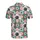 Bowling Fan: Black Ball White Pin Strike Motion Mosaic Print – Sporty Sublimation Fabric Art Men's Polo Shirt (Lightweight) - xf4Bym8-Dl