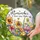 Personalized Stained Glass Flower Suncatcher Window Hanging Mother's Day Gift Stained Glass Suncatcher - uCK0O9iVdB