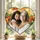 Personalized Grandma Grandpa Photo Stained Glass Suncatcher Mother's Day Gift - 5
