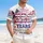 America 250th Anniversary Patriotic Hawaiian Flag Bow '250 Years' 1776-2026 Short-sleeve Hawaiian Shirt - 4
