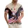 America 250th Anniversary Eagle & Flag: "250 YEARS OF FREEDOM" Tropical Americana Short-sleeve Hawaiian Shirt - 1