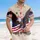 America 250th Anniversary Eagle & Flag: "250 YEARS OF FREEDOM" Tropical Americana Short-sleeve Hawaiian Shirt - 4