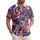 America 250th Anniversary Patriotic Eagle Flag Hawaiian Seamless Red White Blue Pattern Short-sleeve Hawaiian Shirt - 1