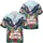 USA 250th Anniversary Patriotic Bald Eagle Liberty Bell Tropical Hibiscus Design Short-sleeve Hawaiian Shirt - 3