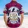 USA 250th Anniversary Eagle Silhouette Tropical Foliage Stars 1776-2026 Crimson Navy Short-sleeve Hawaiian Shirt - 5