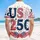 USA 250th Birthday Patchwork Appliqué Stars Hearts Gingham Wreath Patriotic Cream Short-sleeve Hawaiian Shirt - 5