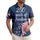 America 250th Patriotic Hawaiian Bow - Stars Stripes Floral '250 years of freedom' Short-sleeve Hawaiian Shirt - 1