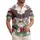 America 250th Bald Eagle Flags Cannons Tropical Hibiscus Wreath 1776 Commemoration Short-sleeve Hawaiian Shirt - 1